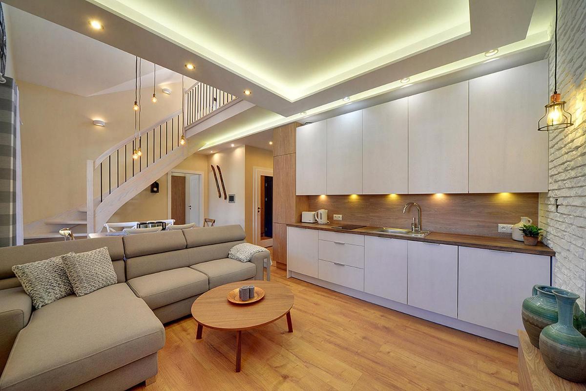 Dolina Wikingow 2-Poziomowy Apartament W Norweskiej Dolinie Z Dwoma Balkonami I Dostepem Do Strefy Wellness ชกลาร์สกา ปอเรมบา ภายนอก รูปภาพ