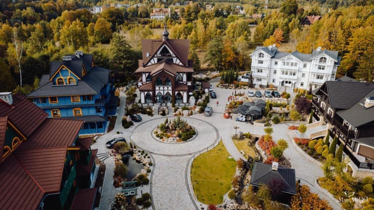 Dolina Wikingow 2-Poziomowy Apartament W Norweskiej Dolinie Z Dwoma Balkonami I Dostepem Do Strefy Wellness ชกลาร์สกา ปอเรมบา ภายนอก รูปภาพ