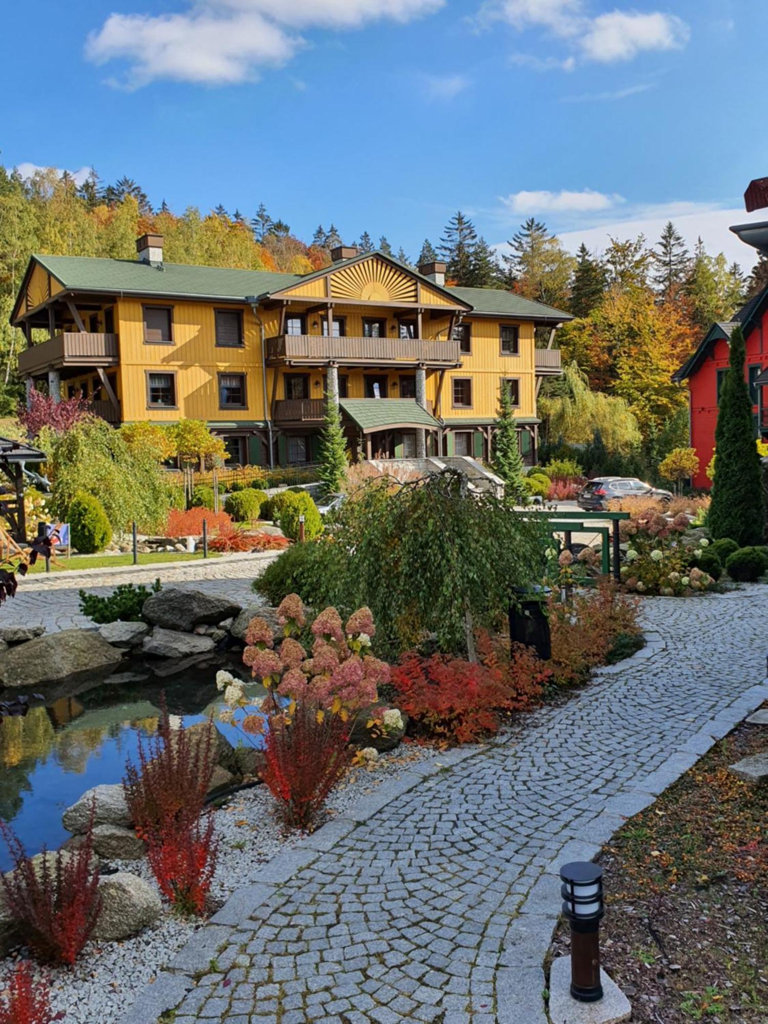 Dolina Wikingow 2-Poziomowy Apartament W Norweskiej Dolinie Z Dwoma Balkonami I Dostepem Do Strefy Wellness ชกลาร์สกา ปอเรมบา ภายนอก รูปภาพ